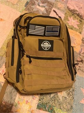 Sager diaper tactical Backpack - Coyote Brown